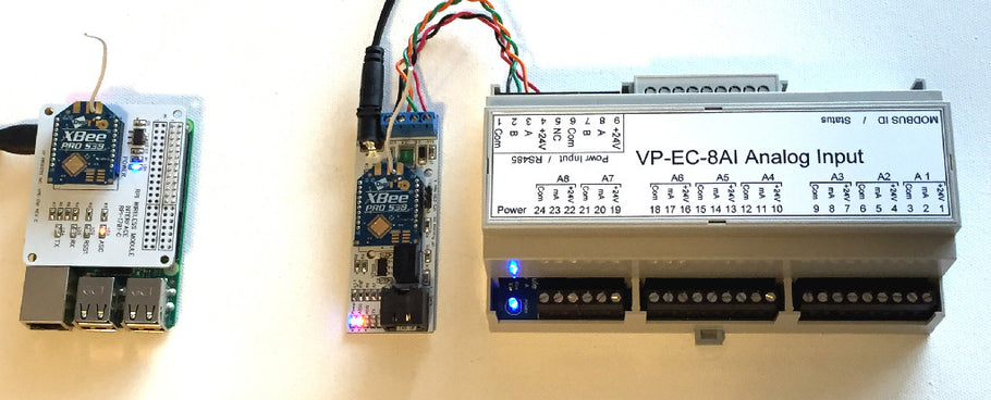 Raspberry Pi and Wireless RS485 Data Acquisition