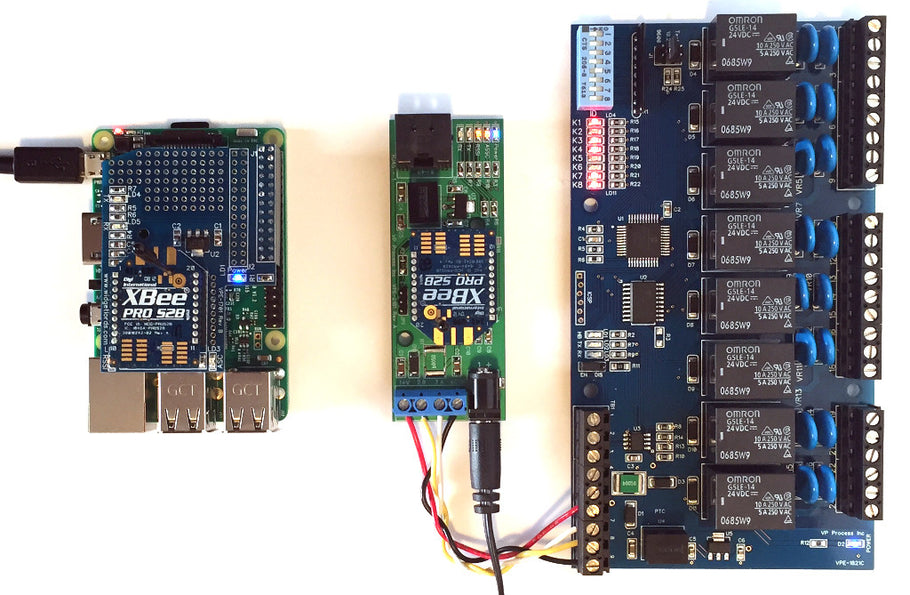 Raspberry Pi, Zigbee and RS485 Wire Replacement