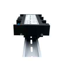 VP-EC-8KO Digital Output I/O Module 8 Channel Relay SPDT Modbus RTU RS485 DIN Enclosure Black Side View