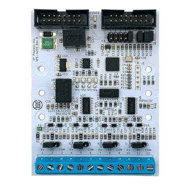 PI-SPI-DIN-4FREQ Raspberry Pi Frequency Pulse Digital Input I/O Module