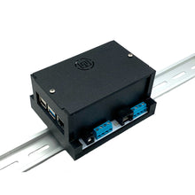 PI-SPI-DIN-RTC-RS485 Raspberry Pi I/O Module DIN Enclosure Black