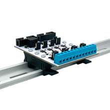 PI-SPI-DIN-4AO Raspberry Pi Analog Output I/O Module Din Clips