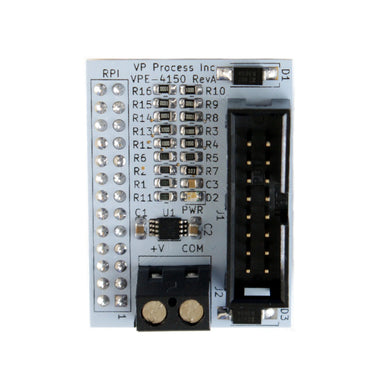 VPE-4150 Raspbery Pi to PI-SPI-DIN series of Input/Output I/O Modules adapter