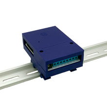 PI-SPI-2AO Analog Output I/O Module for Raspberry Pi 4-20mA 0-10 VDC DIN Enclosure Blue
