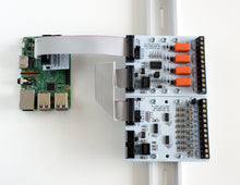 Raspbery Pi to PI-SPI-DIN Series Adapter I/O Module