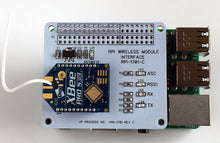 VPE-1701 Raspberry Pi Wireless Hat I/O Module Top View  with Zigbee Module