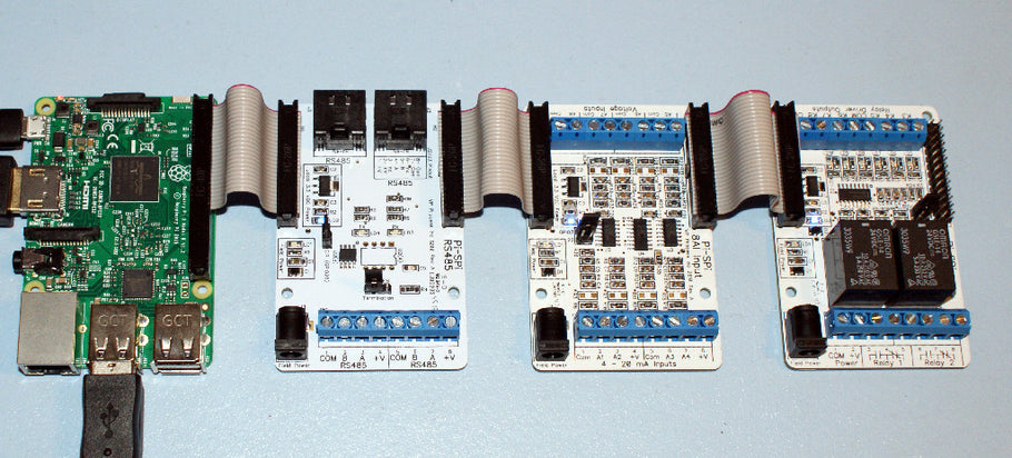 RPi's and Pi-SPi's Interfaces