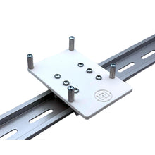 VPE-4451 DIN Rail Mounting Kit for Raspberry Pi I/O Modules White