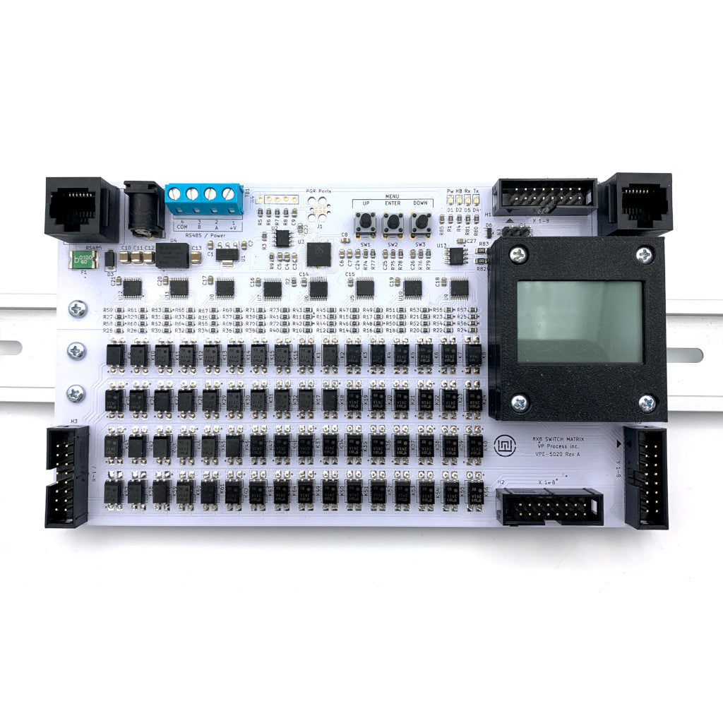 Relay Matrix 8x8 KIT Modbus RTU RS485 I/O – Widgetlords Electronics