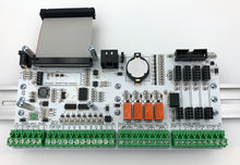 PI-SPI-DIN-RTC-RS485-4AI-4KO-8DI Input/Output I/O Module Interface Layout No Sdafe