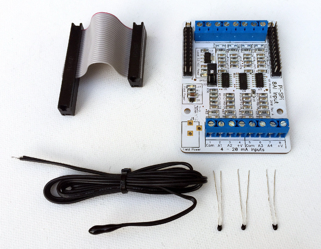 Pi-SPi-8AI Raspberry Pi Temperature Sensor I/O Module Kit – Widgetlords ...